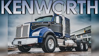 2022 KENWORTH T880 CAR HAULER LOG HAULER THE NEWEST SLEEPER THE KENWORTH GUY [upl. by Nidnarb]