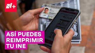 ¿Cómo solicitar la reimpresión de la credencial para votar  N [upl. by Asinet]