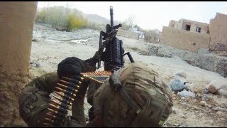 MK48 and M203s Fired at Taliban During Firefight [upl. by Farrish]