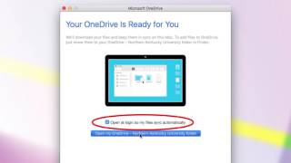 Setup Onedrive for Mac [upl. by Ellary]