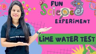 Lime Water Test  Acid Bases amp Salts  Class 10 Science  NCERT [upl. by Annaehs315]