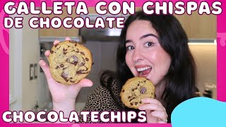 GALLETA CHISPAS DE CHOCOLATE para VENDER Chocolate chip cookie [upl. by Sybila]