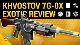 Rise of Iron Khvostov 7G0X Exotic Review [upl. by Neras]