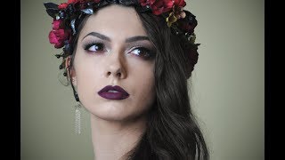 Persephone  Greek Mythology Inspired Makeup [upl. by Esta]