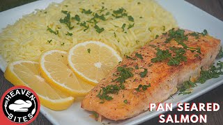 Family keeps asking me to do this Pan Seared Salmon again and again moist and buttery quick lunch [upl. by Broddy]