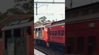 VINTAGE VLINE A66 amp Hudson R761 through Diggers Rest  trains [upl. by Effy393]