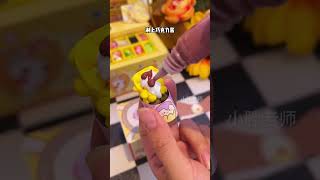 DIY mini food toys can make a variety of mini egg waffles Children can have fun playing with th [upl. by Fauman]