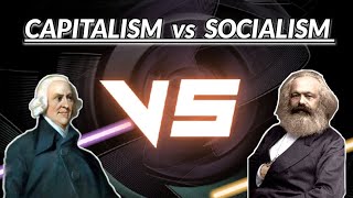 CAPITALISM vs SOCIALISM  Difference Between Capitalism and Socialism [upl. by Kinnon411]