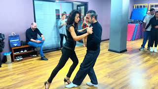 Tango Lesson Tango Basic Elements for Beginners [upl. by Budge343]