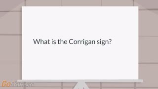 What is the Corrigan sign [upl. by Humberto]