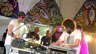 Cobblestone Jazz LIVE  Rainbow Serpent Festival 2011 part 4 [upl. by Aizirtap]