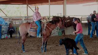 Coy Keiths Progressive Calf Roping Event  Round 5 [upl. by Annek]