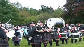 Final March Pitlochry Highland Games 2017 [upl. by Javier]