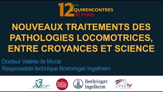 Nouveaux traitements des pathologies locomotrices  entre croyances et science – Paris 2019 [upl. by Eniarda]