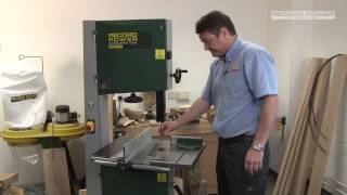 An Overview and Demonstration of Record Powers BS400 Premium 16quot Bandsaw [upl. by Jacobina]