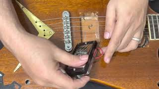 Swapping EMG pickups solderless system [upl. by Peoples]