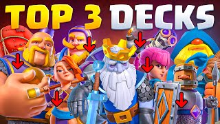 TOP 3 BEST DECKS AFTER THE NEW UPDATE 🏆 [upl. by Ignace]