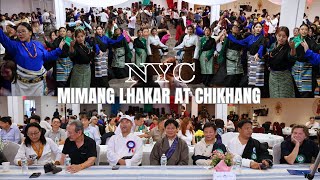 NYampNJ Mimang Lhakar Gorshey at Chikhang 6324  ལྷག་དཀར་སྒོར་གཞས།  NYTibetanGorshey [upl. by Sugirdor891]