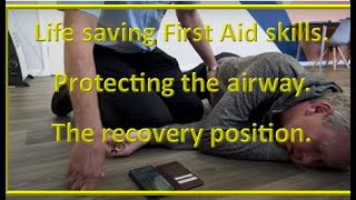 First Aid skills How to put someone into The Recovery Position [upl. by Oirom]