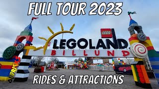 LEGOLAND BILLUND Denmark Full Tour 2023  Rides amp Attractions [upl. by Bertie]