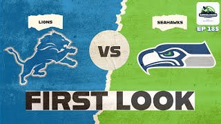 FIRST LOOK Seahawks vs Lions [upl. by Persas]