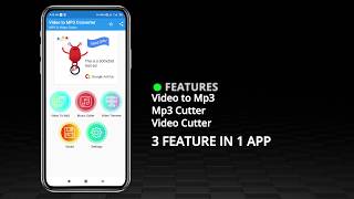 Video To MP3 Converter App Promo Video [upl. by Elleniad]