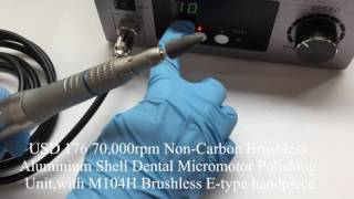 Dental Micromotor Polishing Unit [upl. by Nnyltiac]