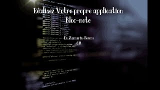 XamarinForms Application Bloc note02 Création de la NotePage [upl. by Rex51]