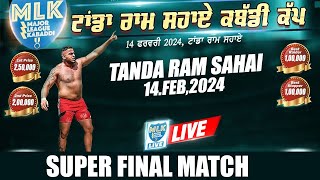 Super Final  Bay Of Plenty Vs Shahkot Lions  Tanda Ram Sahai Mlk Kabaddi Cup 2024 [upl. by Cathey]