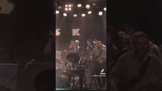 Drummer and saxophonist go crazy during live show🤯 drums bigband jazz saxophone drumandbass [upl. by Kiefer741]