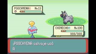 POKEMON EMERALD  CHIMECHO  BARRERA  BARRIER [upl. by Ardine]