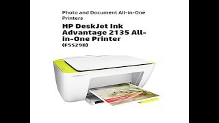 HP Deskjet 2135 Ink advantage Printer Review and Demo [upl. by Gleason554]