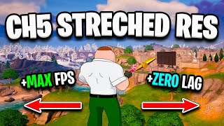 How To Get STRETCHED RESOLUTION in Fortnite Chapter 5 Best Stretched Resolution [upl. by Aroon]