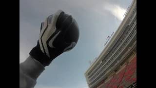 Football Gloves Made Sticky with Grip Boost [upl. by Silberman372]