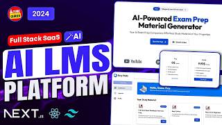 Build amp Deploy NextJs Full Stack AI LMS SAAS App Using React Tailwind Inngest Clerk Neon Gemini [upl. by Gati]