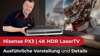 Hisense PX3  TriChroma RGB 4K UltraHD Laser TV  der kleinste RGB LaserProjektor von Hisense ist da [upl. by Stevenson]