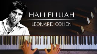 Leonard Cohen  Hallelujah  piano sheets [upl. by Meneau]