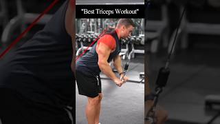 Best Triceps Workout for Massive Gains  Right Form Guide bodybuilding health exercise shorts [upl. by Ecinreb]