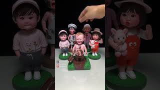 Cute Bobblehead Quintet ：Adorable and Fun [upl. by Petey]