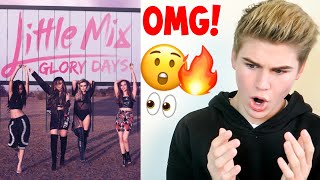 MUST WATCH LITTLE MIX  GLORY DAYS PHOTOSHOOT BEHIND THE SCENES REACTION 2017 [upl. by Denice82]