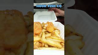 FRESH Fish amp Chips and Poke from The Hook Fish Co in SF CA shorts food foodie [upl. by Olnek]