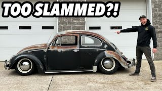 SLAMMING And TRANSFORMING My 64 GIVEAWAY BEETLE [upl. by Aihsenet]