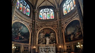 Eglise SaintEustache 1532 intérieur Paris 2024 [upl. by Euginom838]