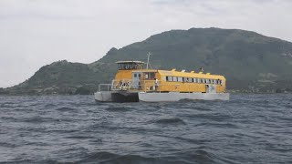 Waterbus in Lake Victoria to make travel on the waters safer and avoid frequent drowning accidents [upl. by Ojeibbob545]