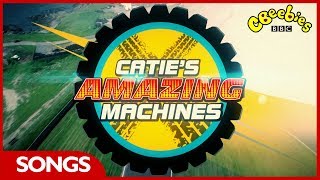 CBeebies  Caties Amazing Machines  Theme Song [upl. by Marler345]