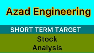 AZAD ENGINEERING LTD STOCK TARGET 🌺 AZA ENGINEERING STOCK NEWS  AZAD ENGINEER ANALYSIS 131124 [upl. by Reagan]