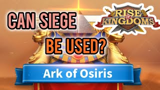 WATCH how SIEGE are a secret openfield META Rise of kingdoms engineering [upl. by Defant]