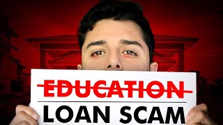 education loan ki sachai  WHY Indian Students Pay More for Education Loans  HIDDEN CHARGES [upl. by Langston]