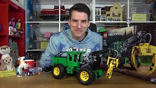 Sehr teuer kein BModell aber ein nettes Set LEGO® 42157 John Deere 948LII Skidder [upl. by Garret]