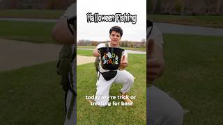 Using Halloween fishing lures and catching a 5 pound bass [upl. by Hgielac]